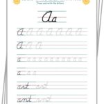 Cursive Letter Worksheets A Z Infoupdate