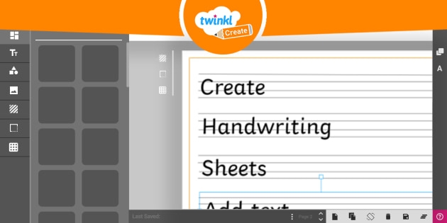 Custom Handwriting Sheets Create Worksheets Library