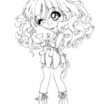 Cute Anime Coloring Pages Coloring Home