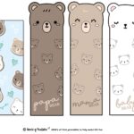 Cute Bookmark Printables