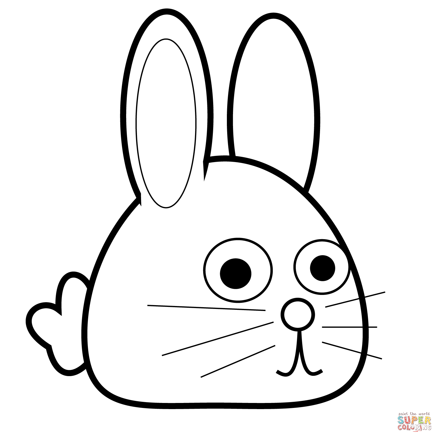 Cute Bunny Coloring Pages To Print Coloring Home
