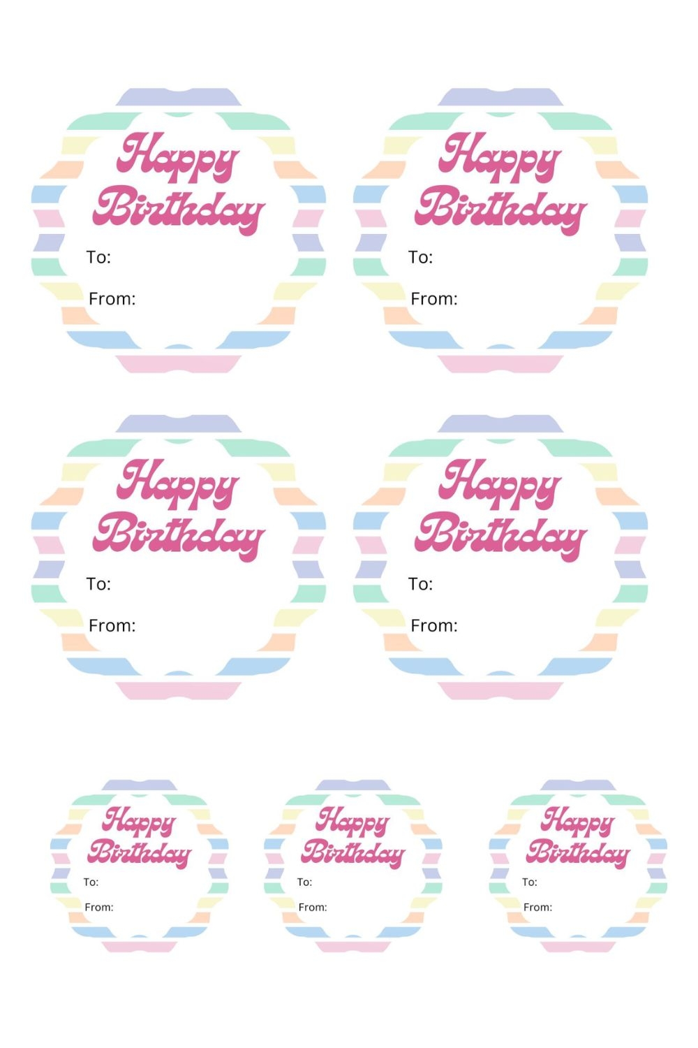 free printable gift tags templates