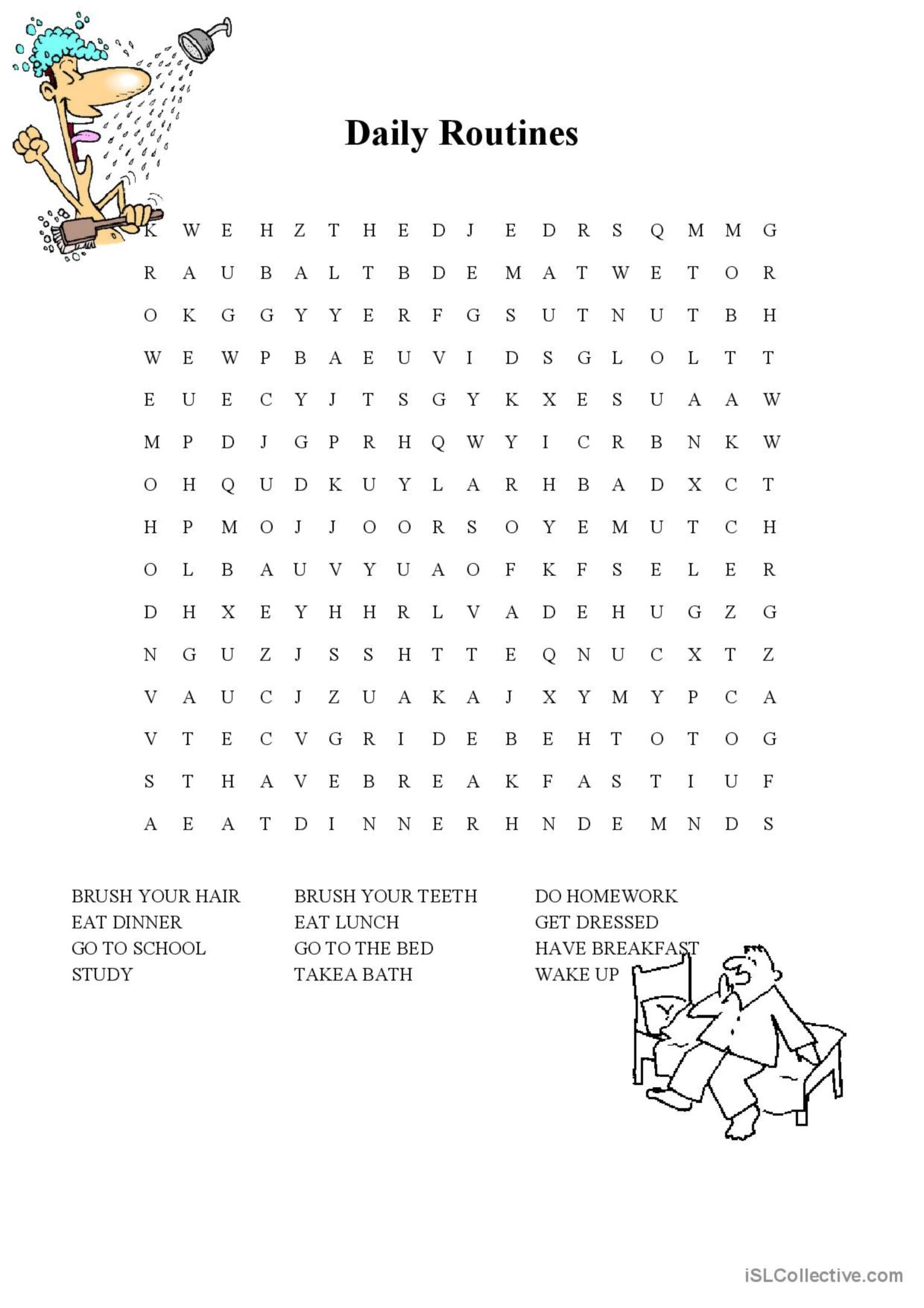 word search puzzle worksheets