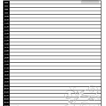 Daily Schedule Template Printable Free Sample Printable With