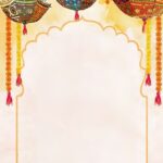 Dholki Invitation Template Blank In 2024 Indian Invitation Cards