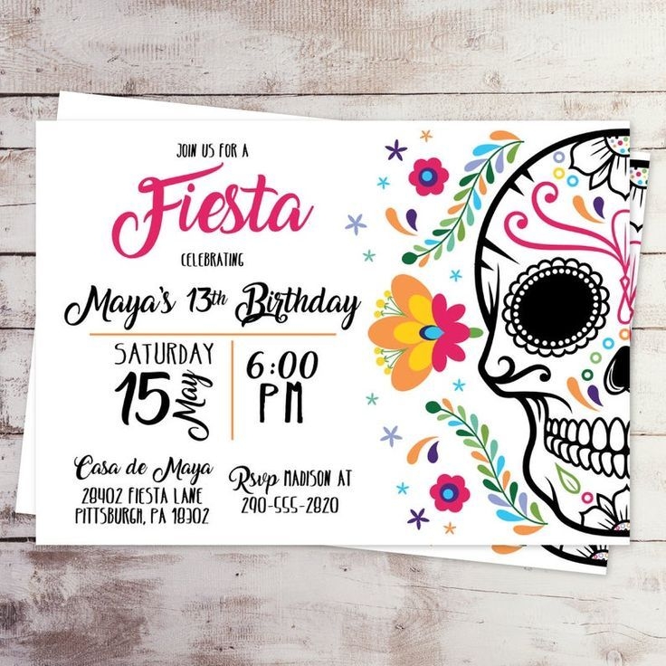 Dia De Los Muertos Invitation Template Free Dev onallcylinders