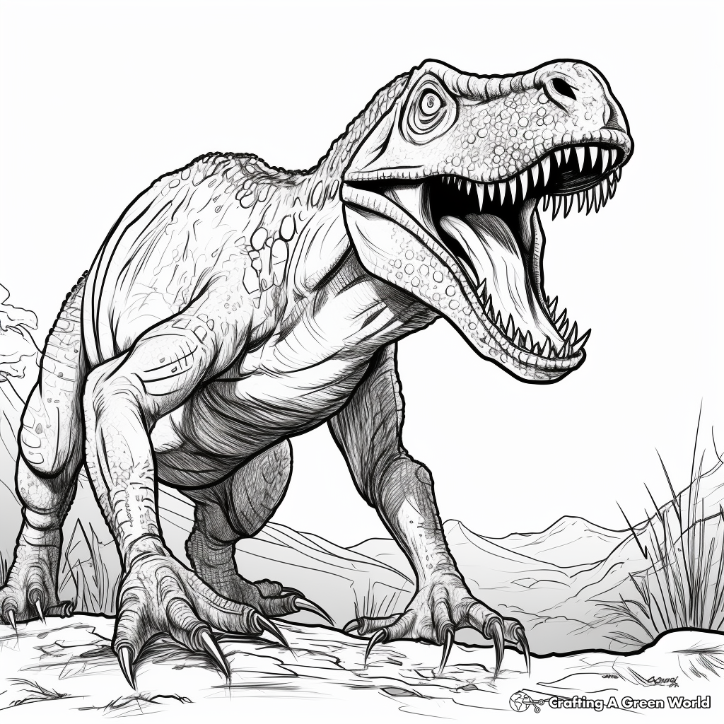 Dinosaur Coloring Pages