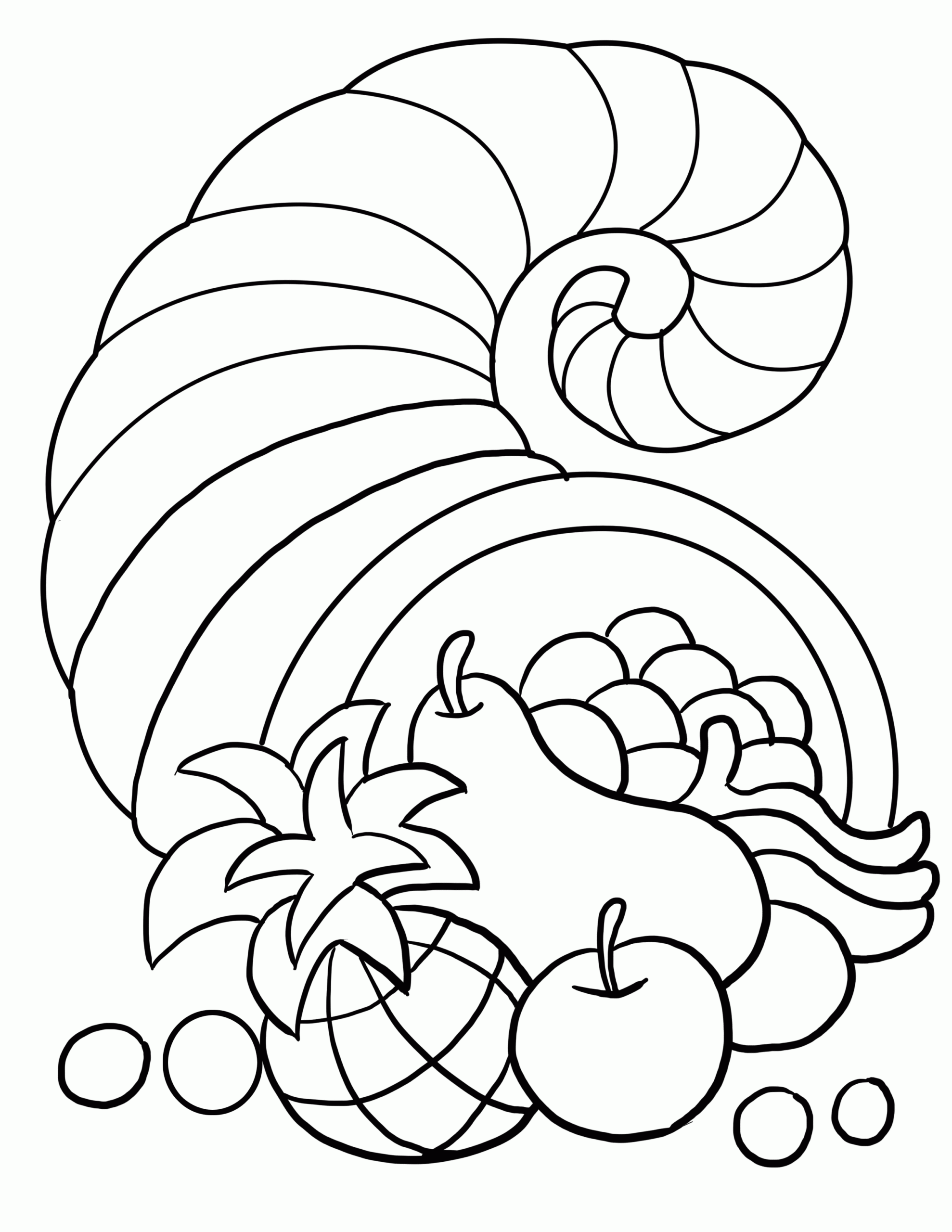 free thanksgiving printable coloring pages