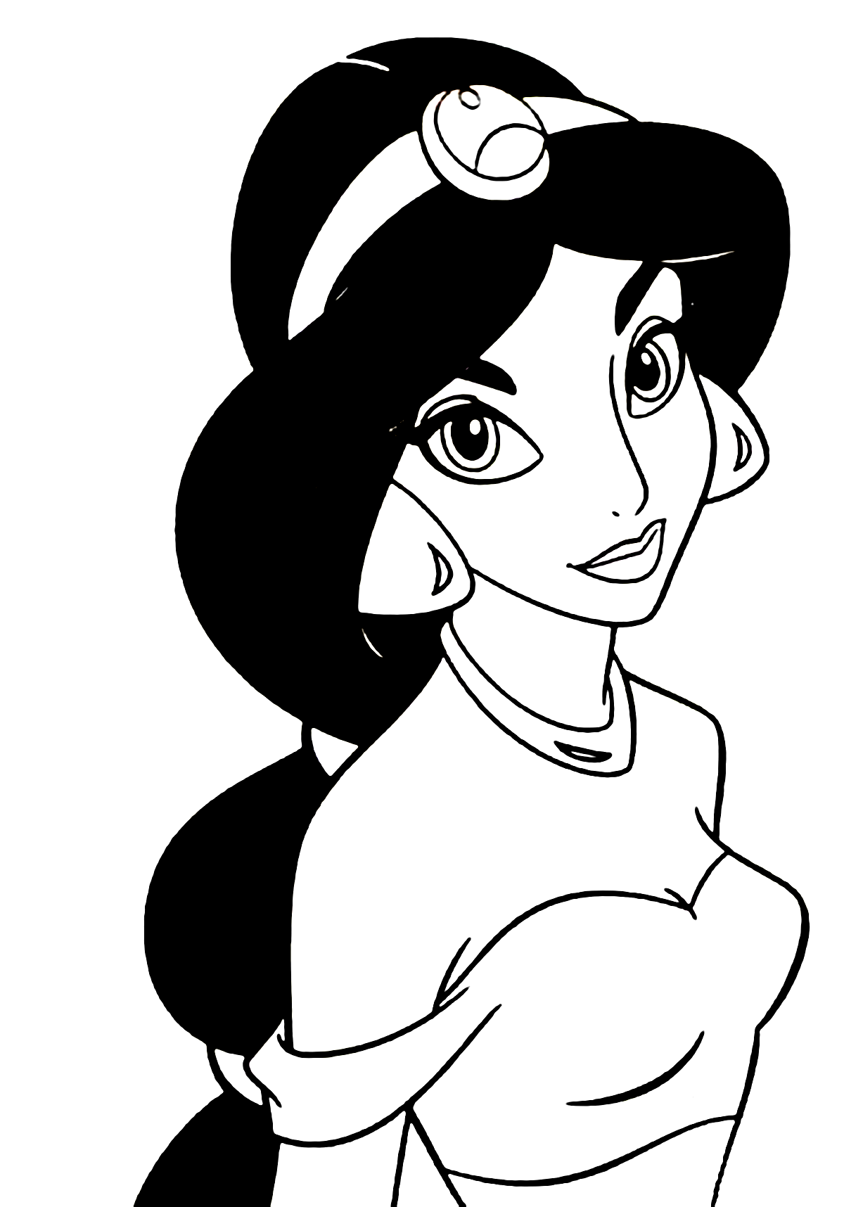 printable coloring pages jasmine