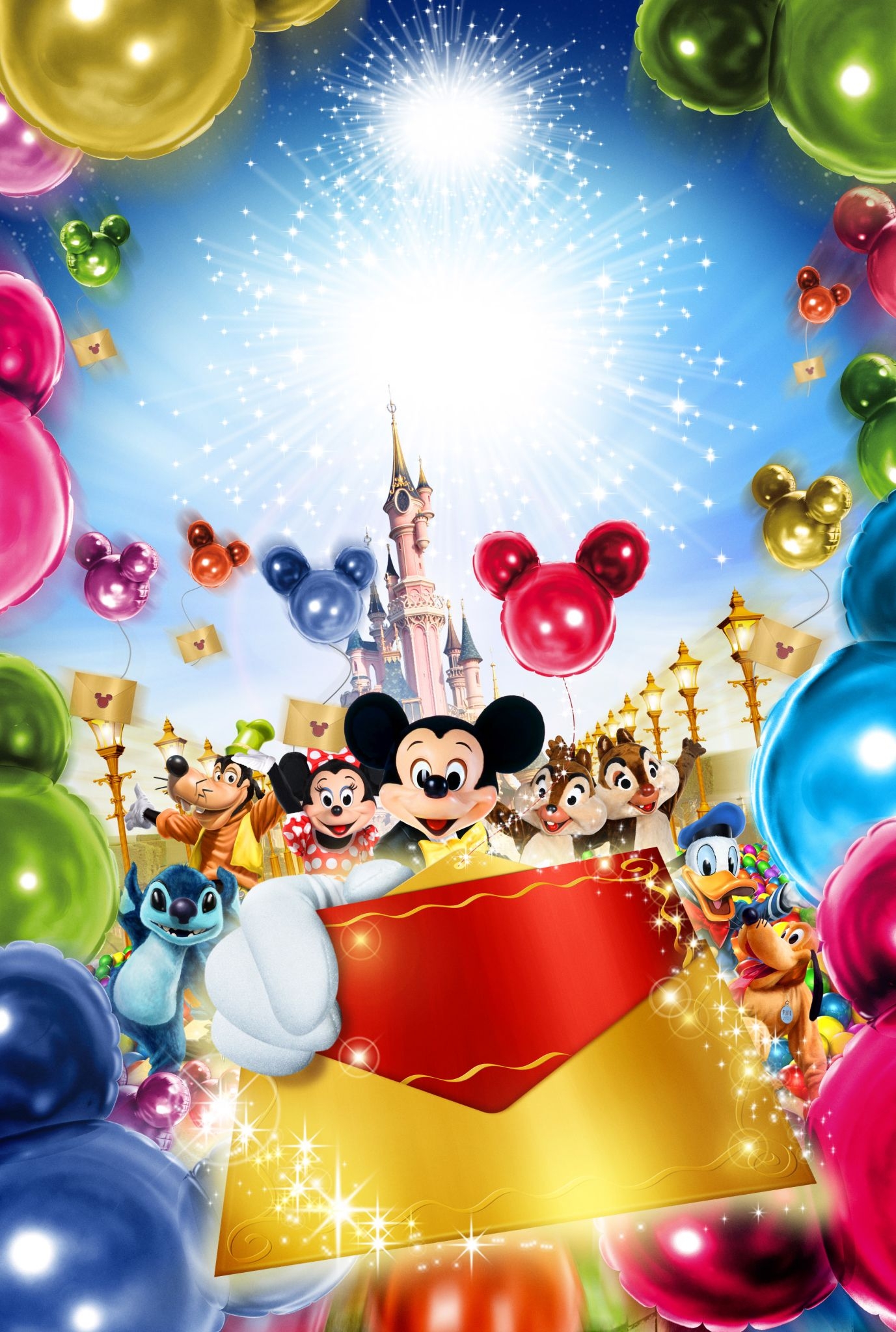 Disneyland Invitation Template Printable Calendars AT A GLANCE