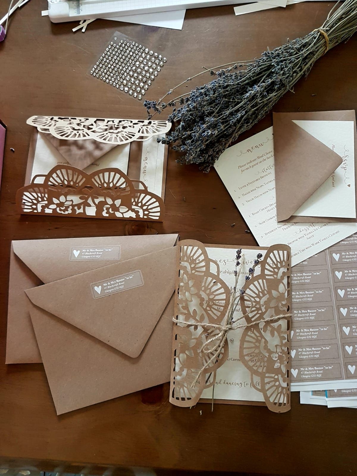 Diy Wedding Invitations Using Cricut Reid Samuel