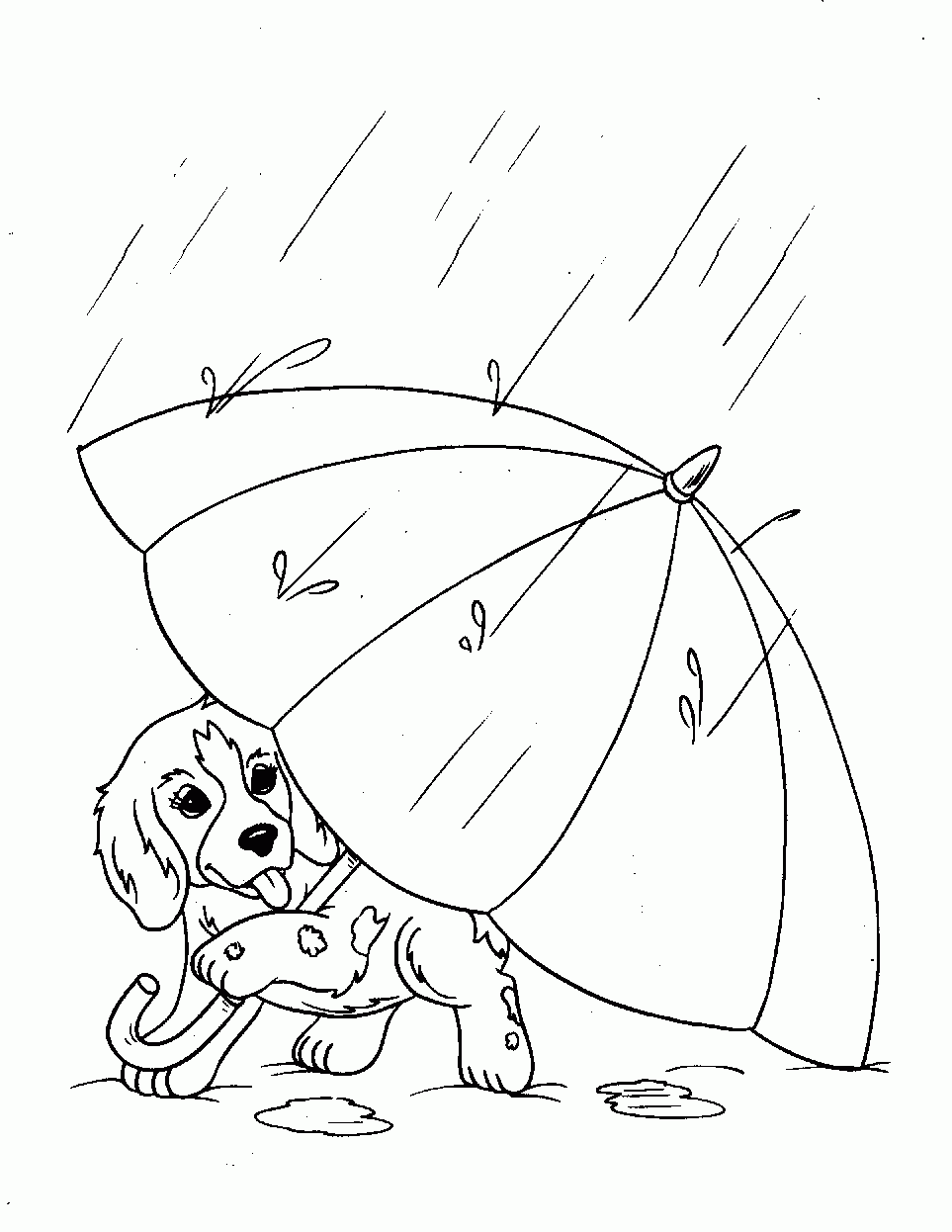 Free Dog Coloring Pages