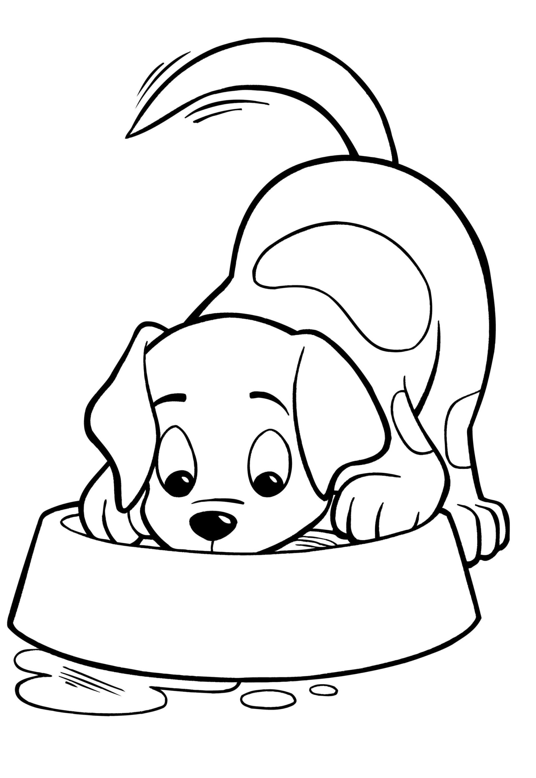 coloring pages dogs free
