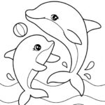 Dolphin Color Pages Free Coloring Book 6000 Coloring Pages
