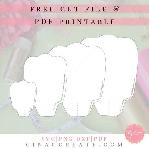 free printable paper flower templates