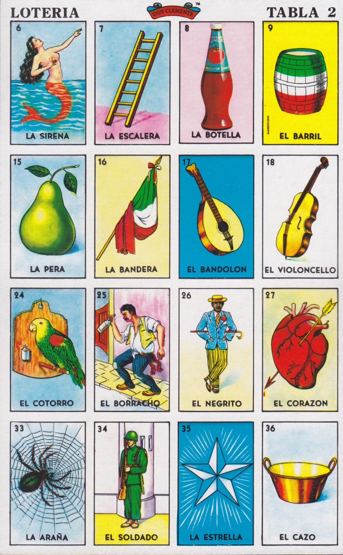 Downloadable Printable Loteria Cards Pdf Free Printable Templates