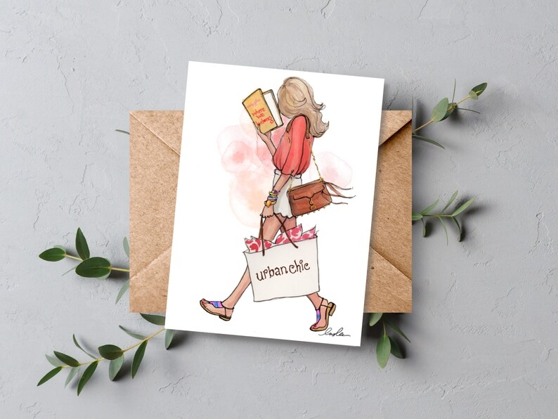 Downloadable Summer Card Printable Blank Digital Card Print At Home 