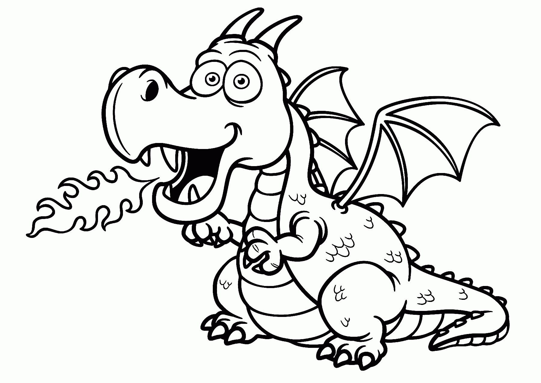 printable pictures dragon