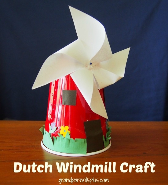 Dutch Windmill Craft GrandparentsPlus