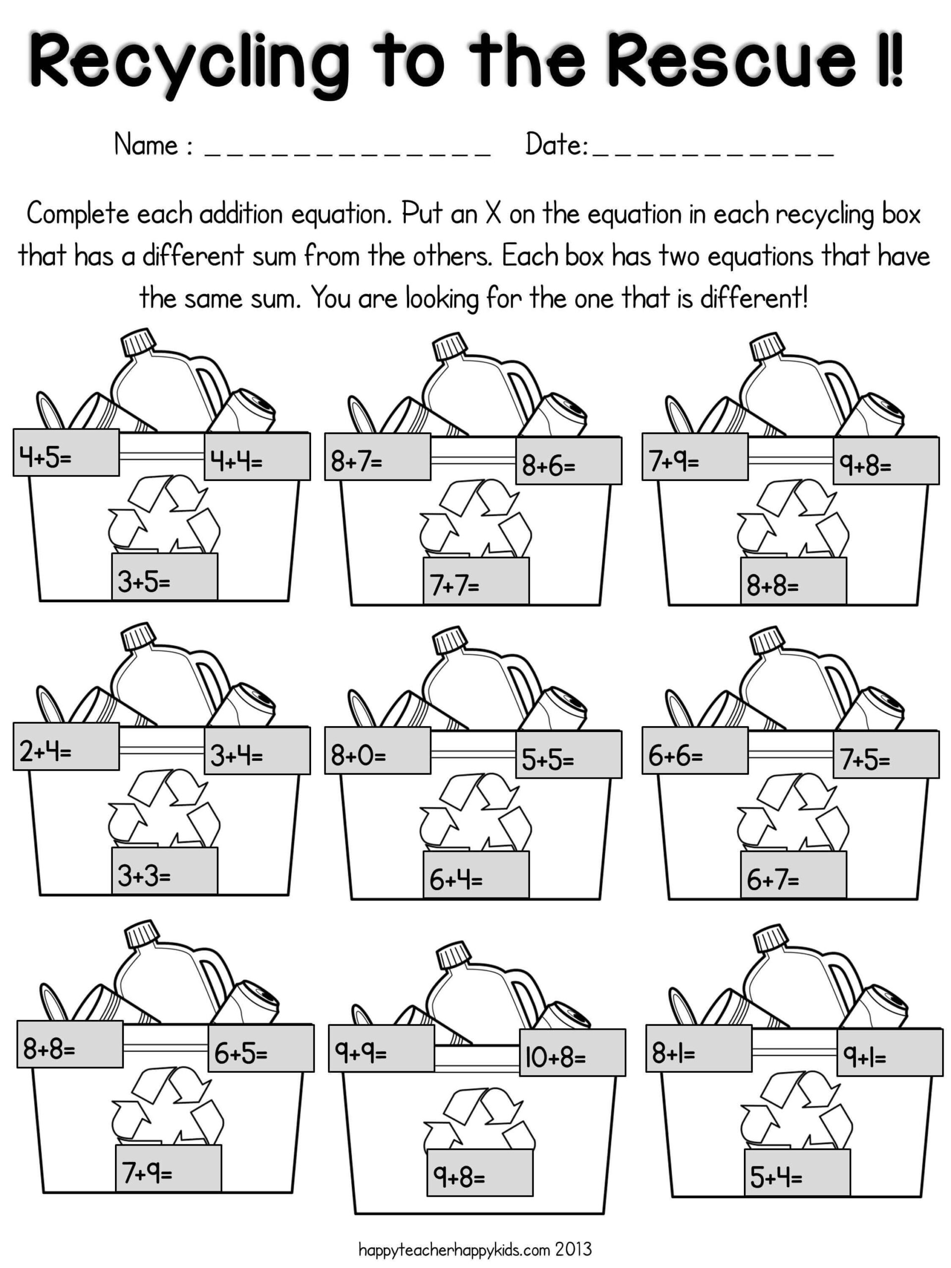 Earth Day Activities For Kids Free Printables