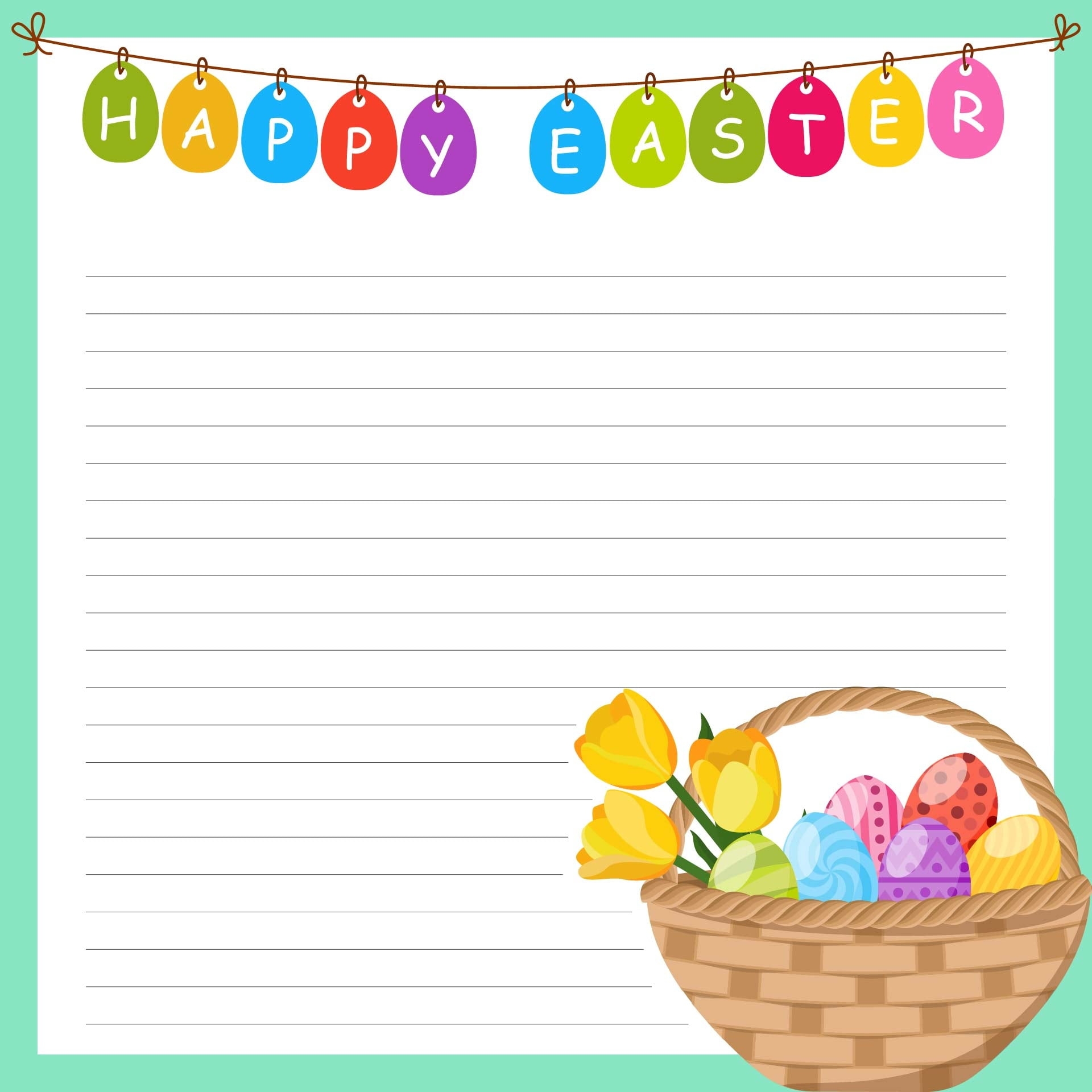 printable pictures easter