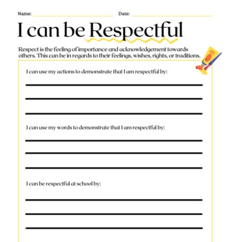  EDITABLE Better Or Worse Worksheet Social Emotional Learning 