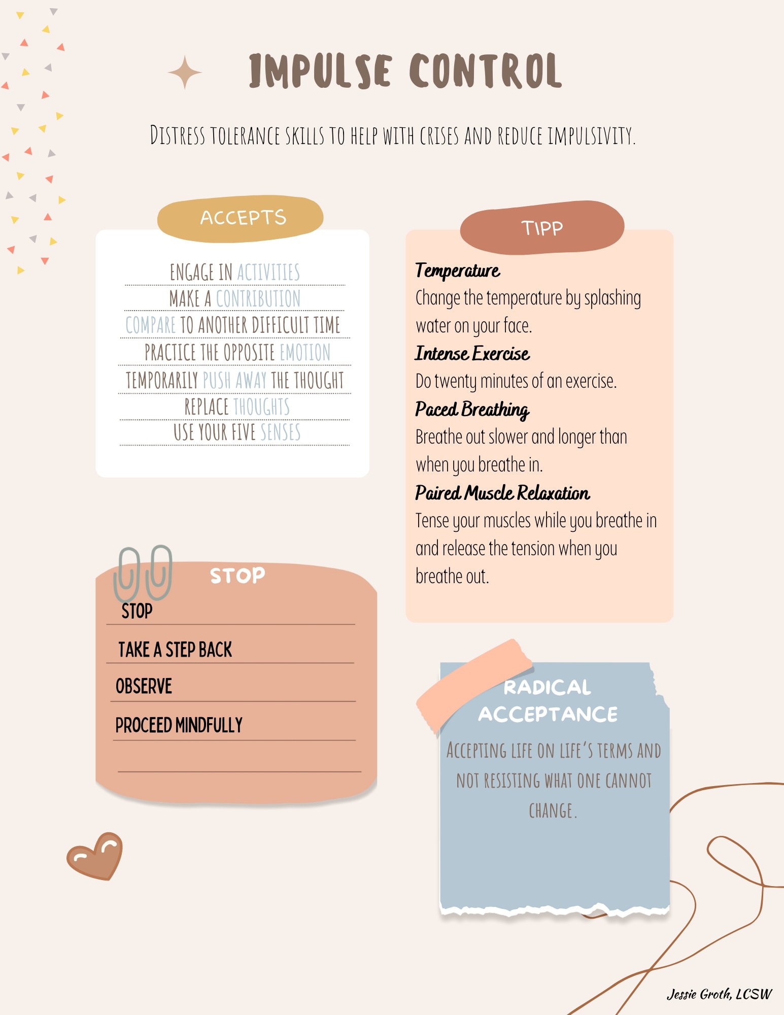 Effective Impulse Control Worksheets Master Self Regulation Skills