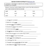 Ela Worksheets Grade 3 Language Worksheets