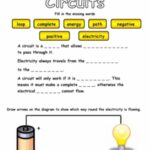 Electricity Worksheet For 4th Grade Science