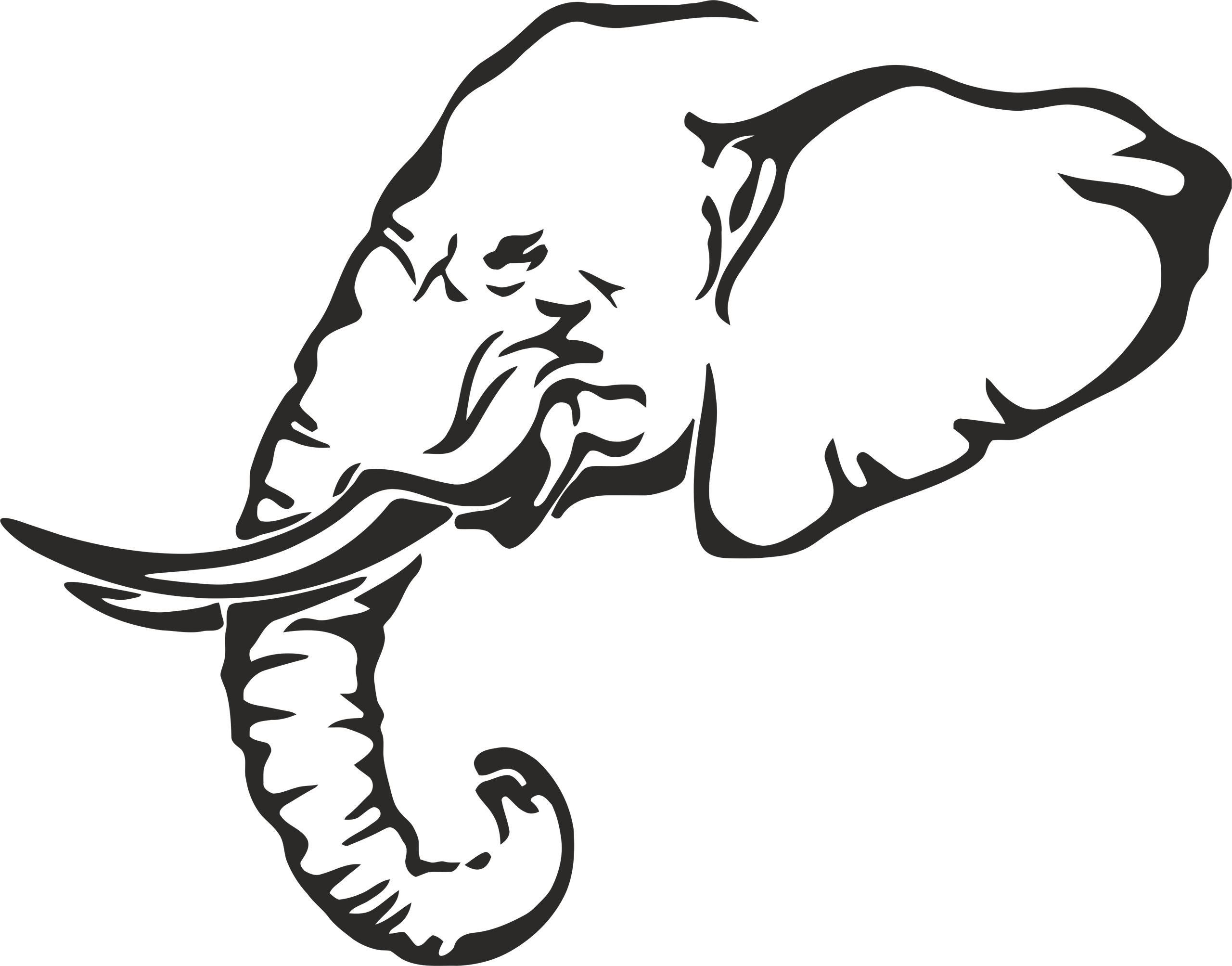 Elephant Stencil Printable Images Photos Mungfali
