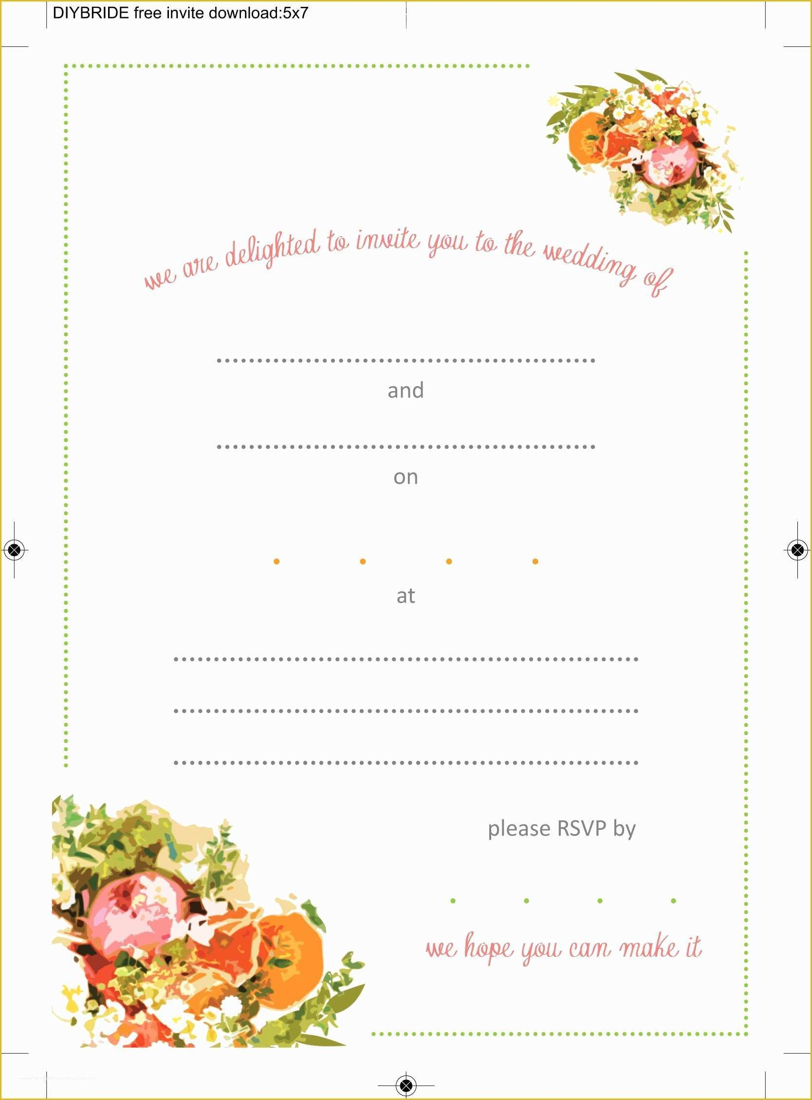 Email Invitation Templates Free Download Of Wedding Invitation 