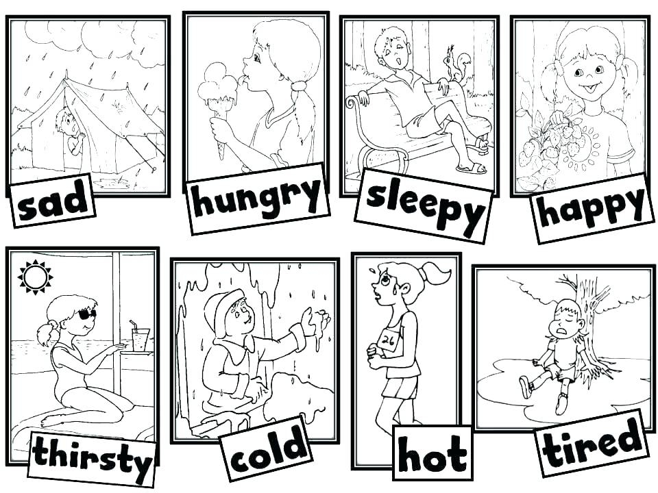 Emotions Coloring Pages At GetDrawings Free Download