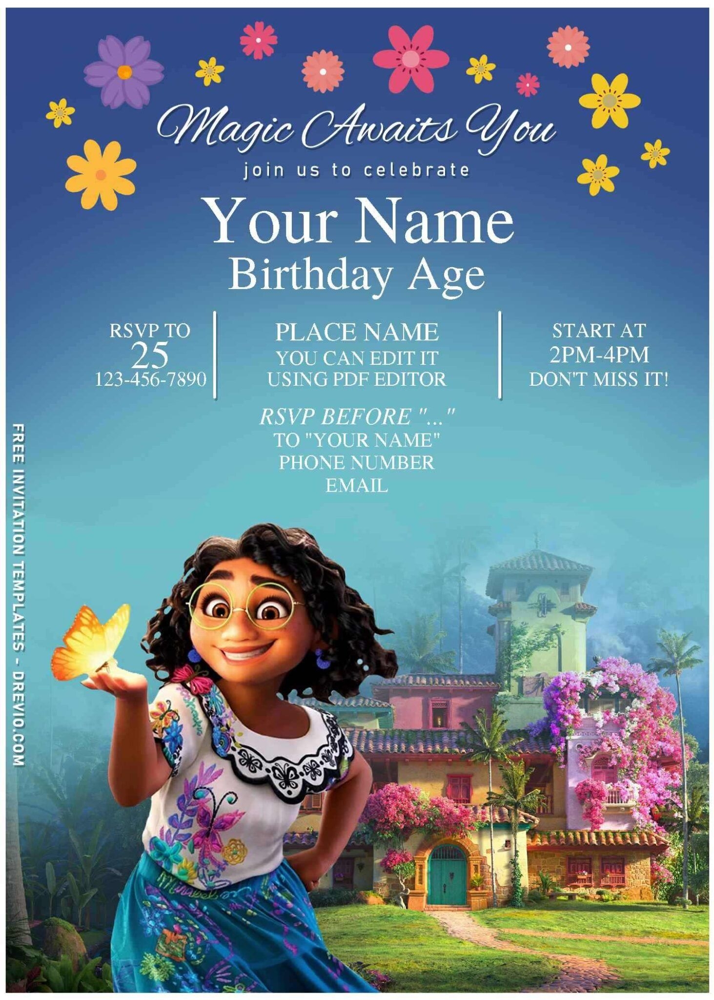 Encanto Invitations Template Dev onallcylinders