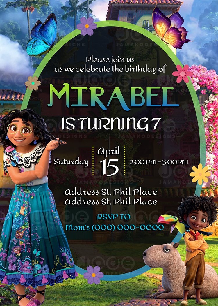 Encanto Invite Template