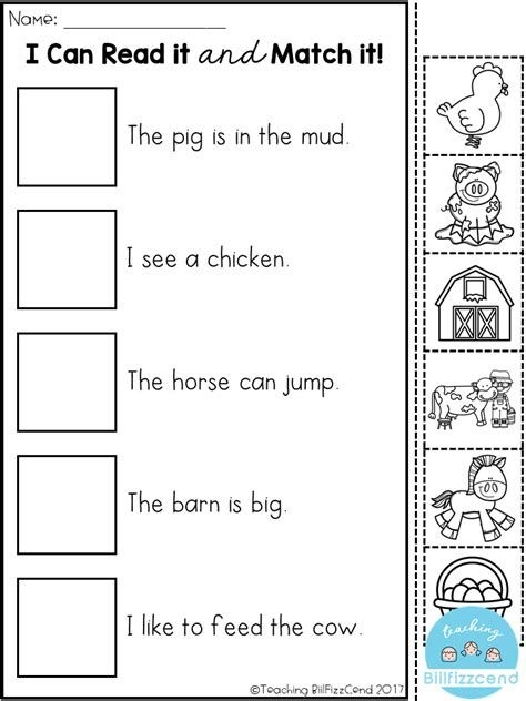 Engage And Educate With Fun Pre K Reading Worksheets