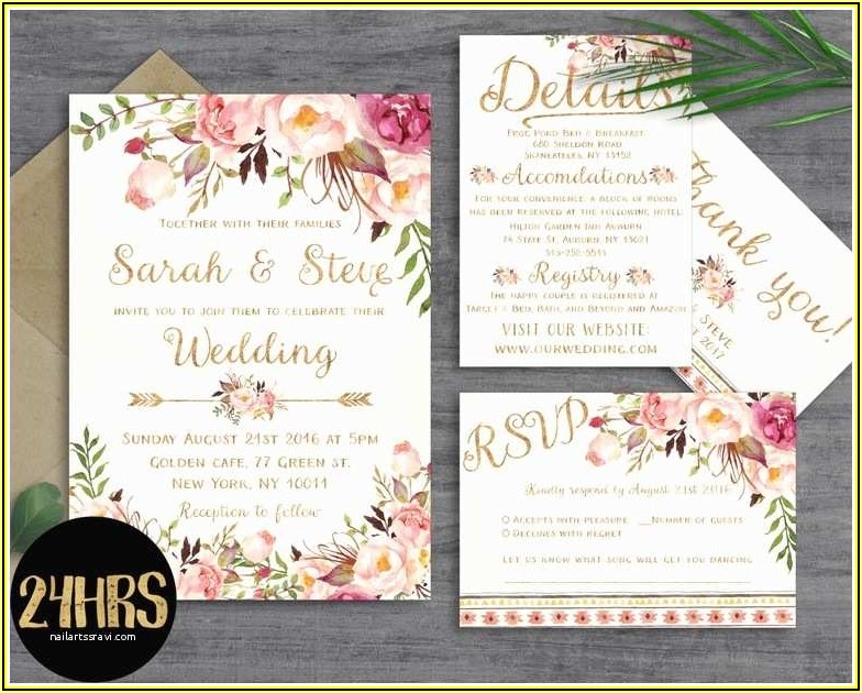 Etsy Free Wedding Invitation Templates Template 1 Resume Examples 