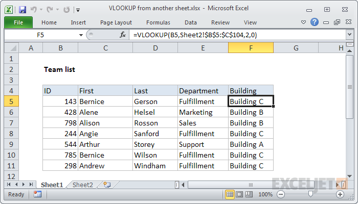 Excel Reference To Another Sheet How To Refer From Another Sheet