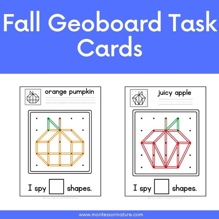 geoboard cards printable