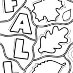 Fall Leaves Coloring Pages For Kindergarten Infoupdate
