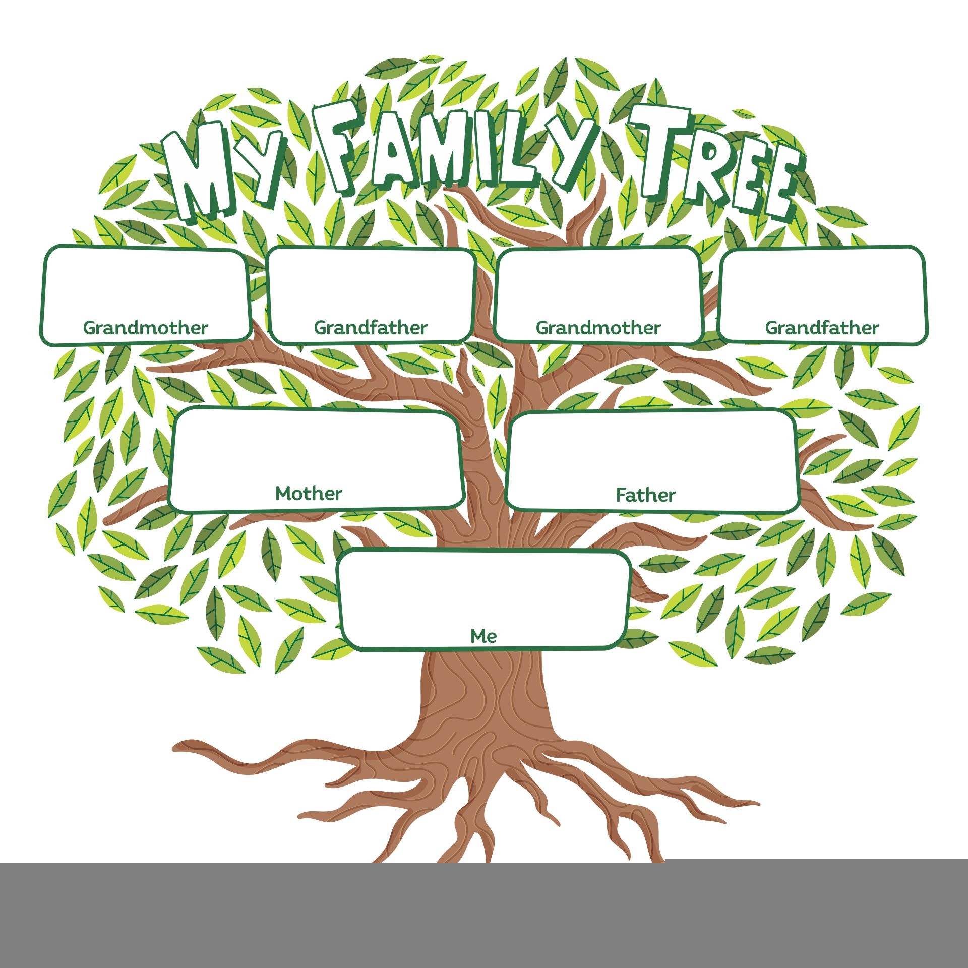 Family Tree Worksheet Printable Peggy Worksheets