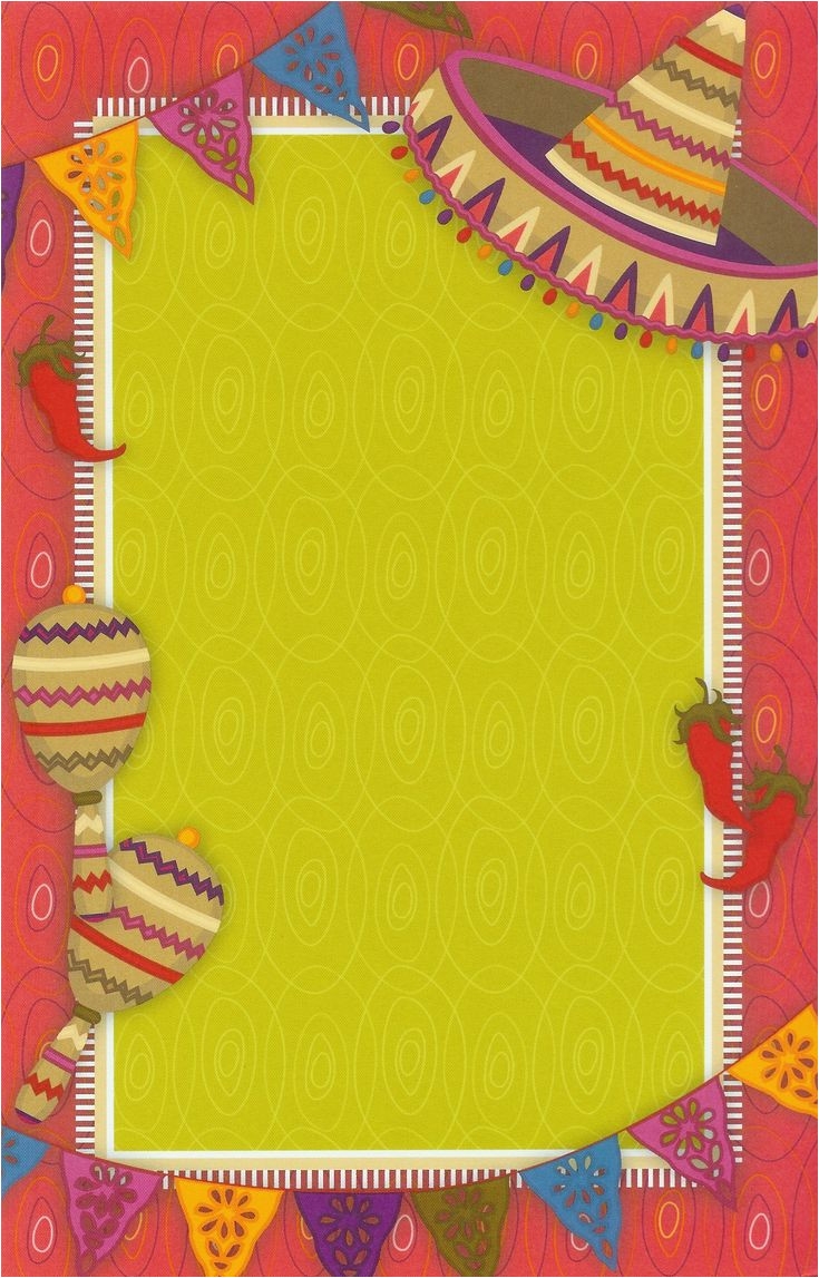 Fiesta Flyer Template Free Hot Fiesta Invitation Cards And Free 