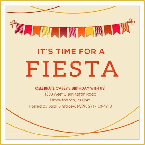 Fiesta Invitations Templates Free Of Time For A Fiesta Invitations 
