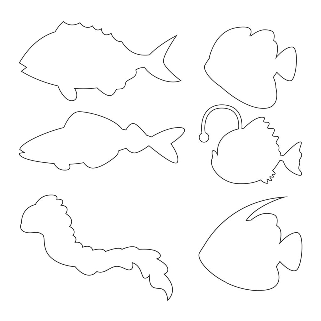 Fish Pattern 10 Free PDF Printables Printablee