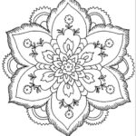 Flower Mandala Coloring Page Free Printable Coloring Pages