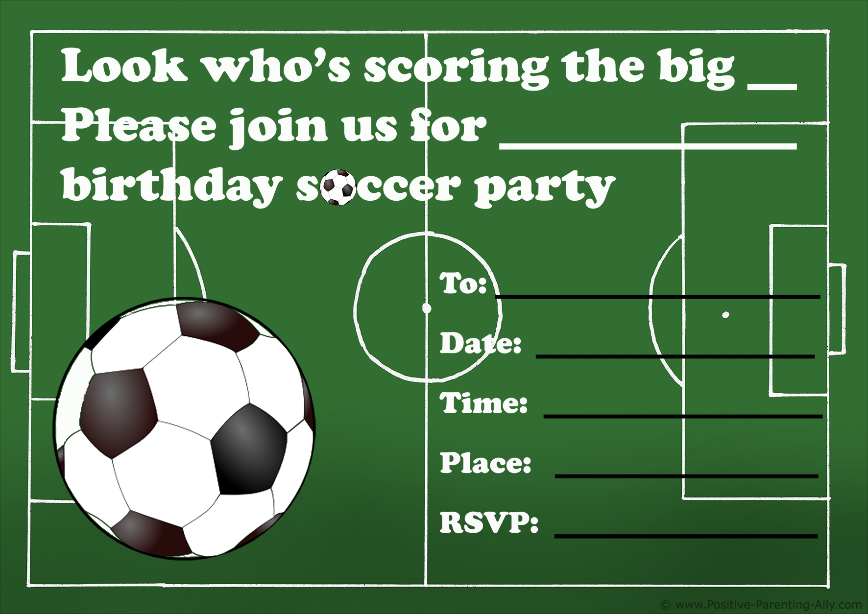 birthday invitations templates free to print