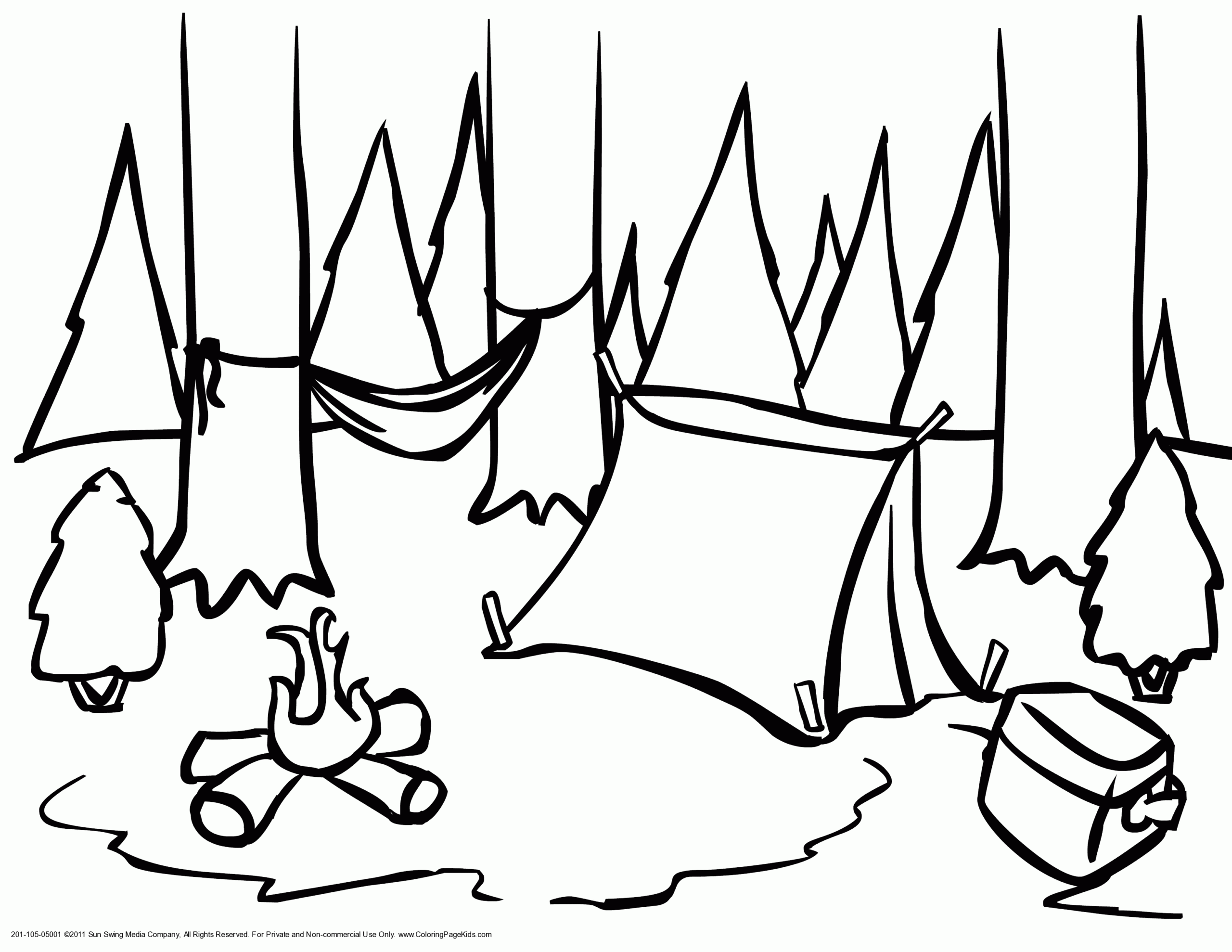 Forest Coloring Pages Printable Coloring Home