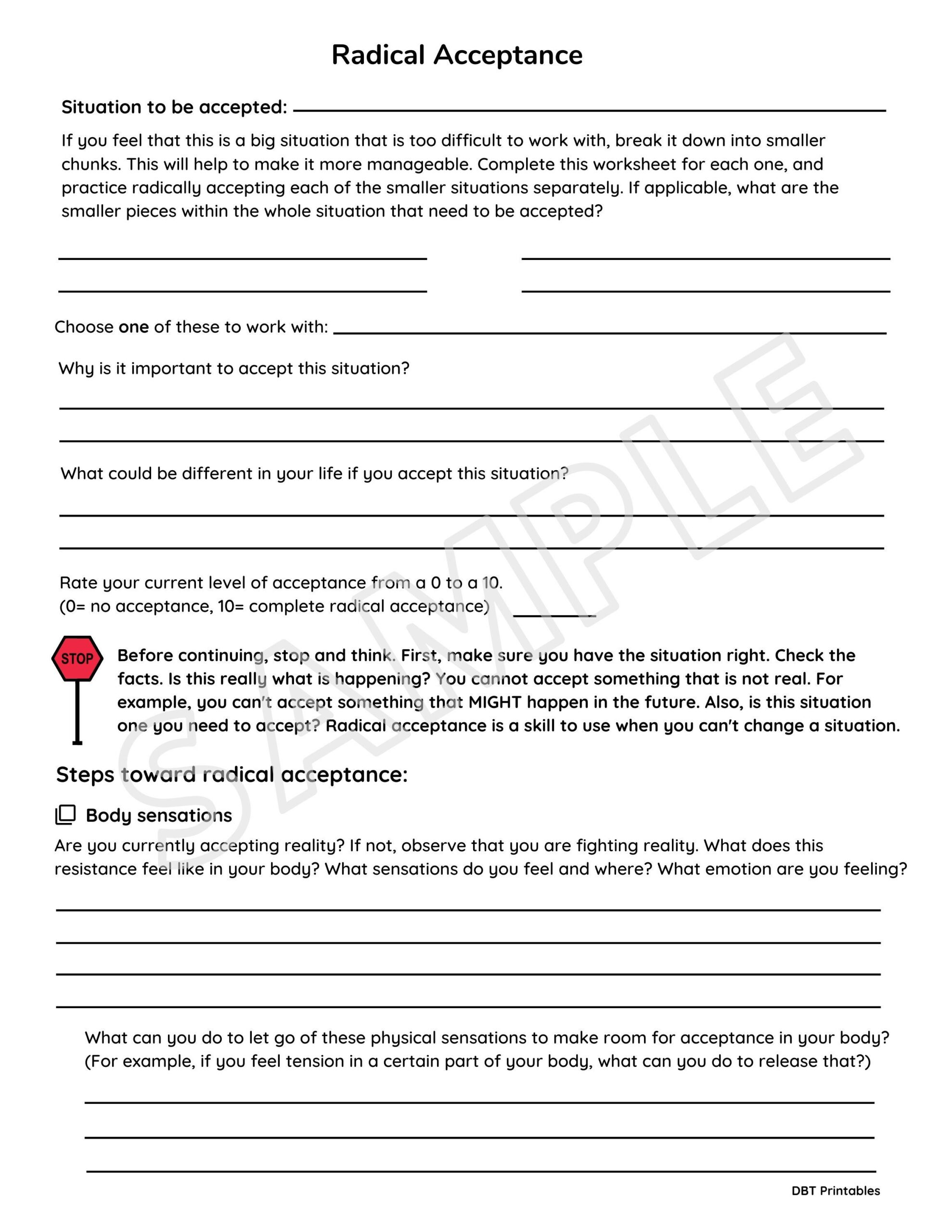 Forgiveness Worksheet PDF Form Fill Out And Sign Printable PDF 