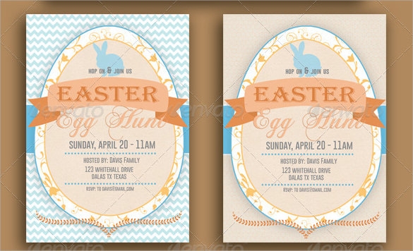 easter invitations templates