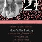 Free 21st Invitations Templates Printable Templates