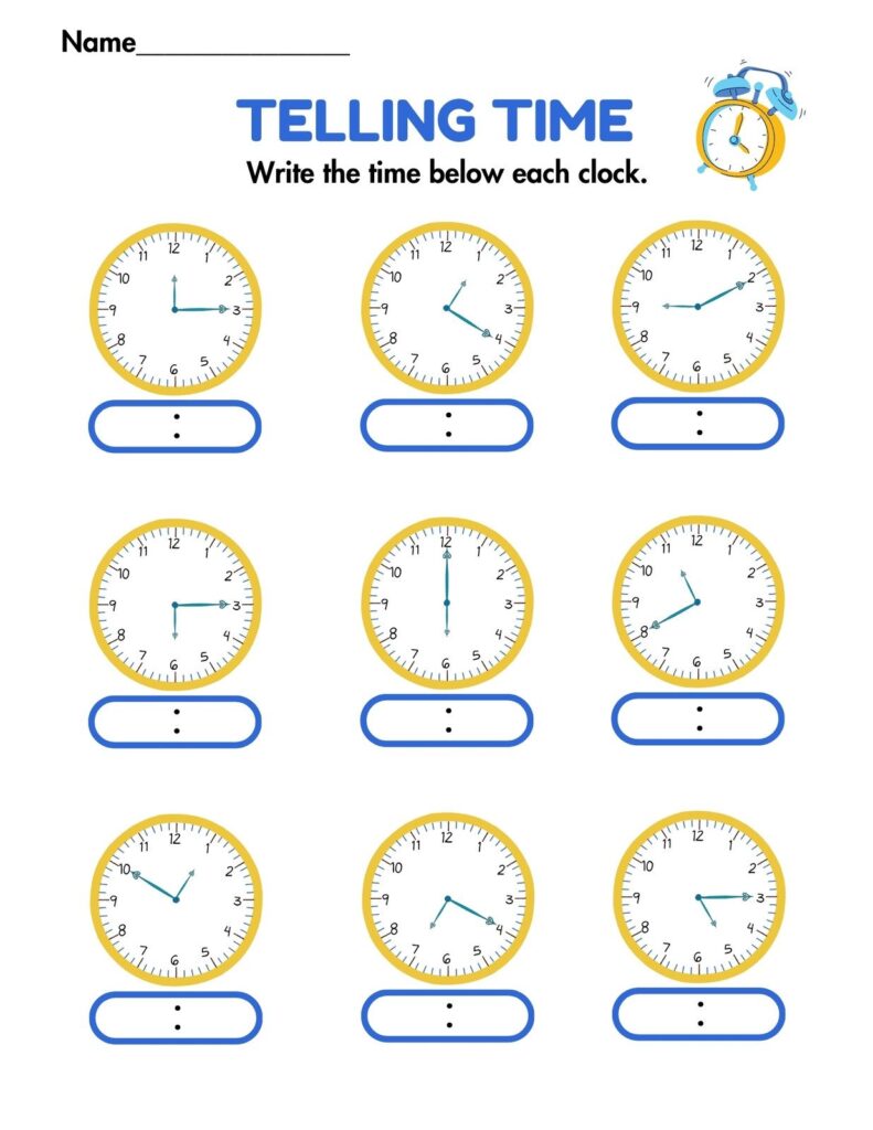 Free 3rd Grade Math Worksheet Templates To Customize Canva